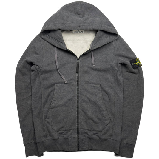 A/W 16 Stone Island Full Zip Hoodie - Dark Grey