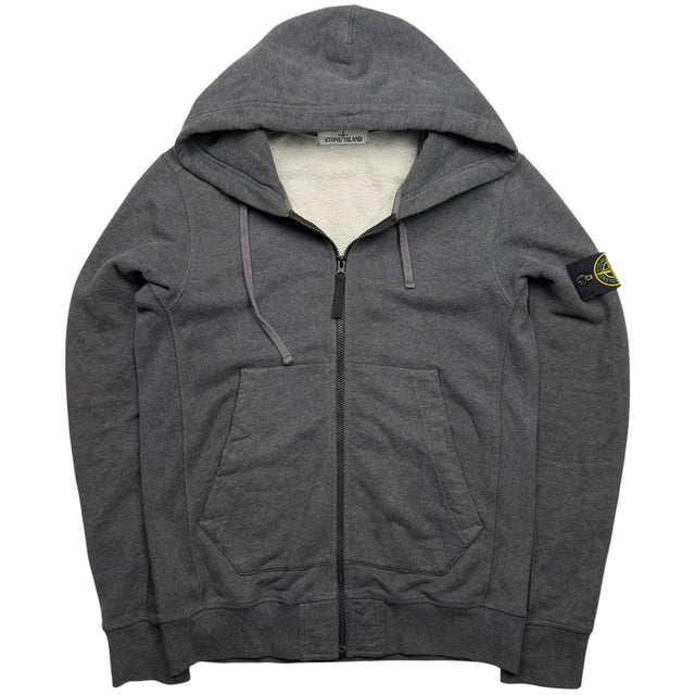 A/W 16 Stone Island Full Zip Hoodie - Dark Grey