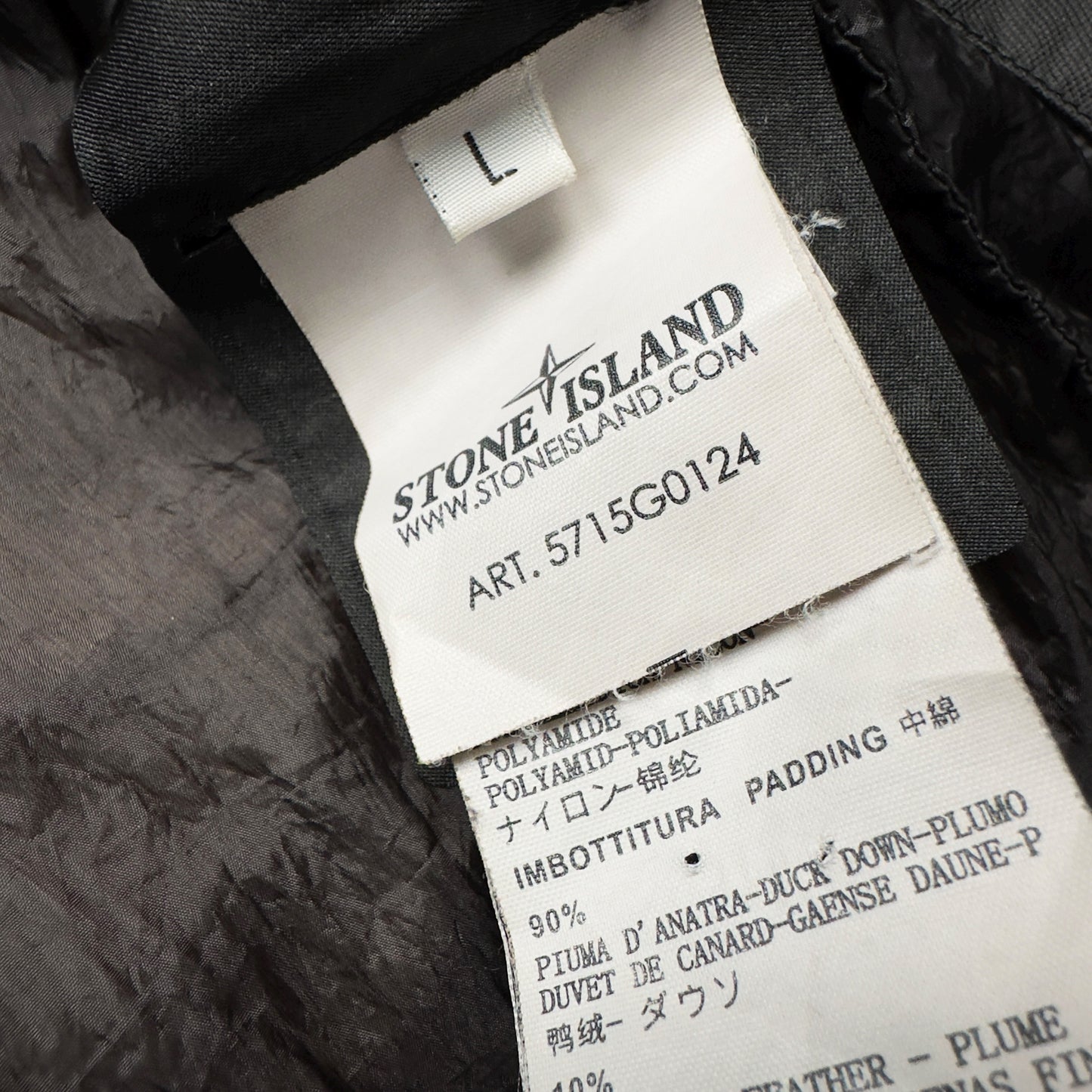 A/W 12 Stone Island Down_26 GR X SQM_N - Ultra Light Down Gilet