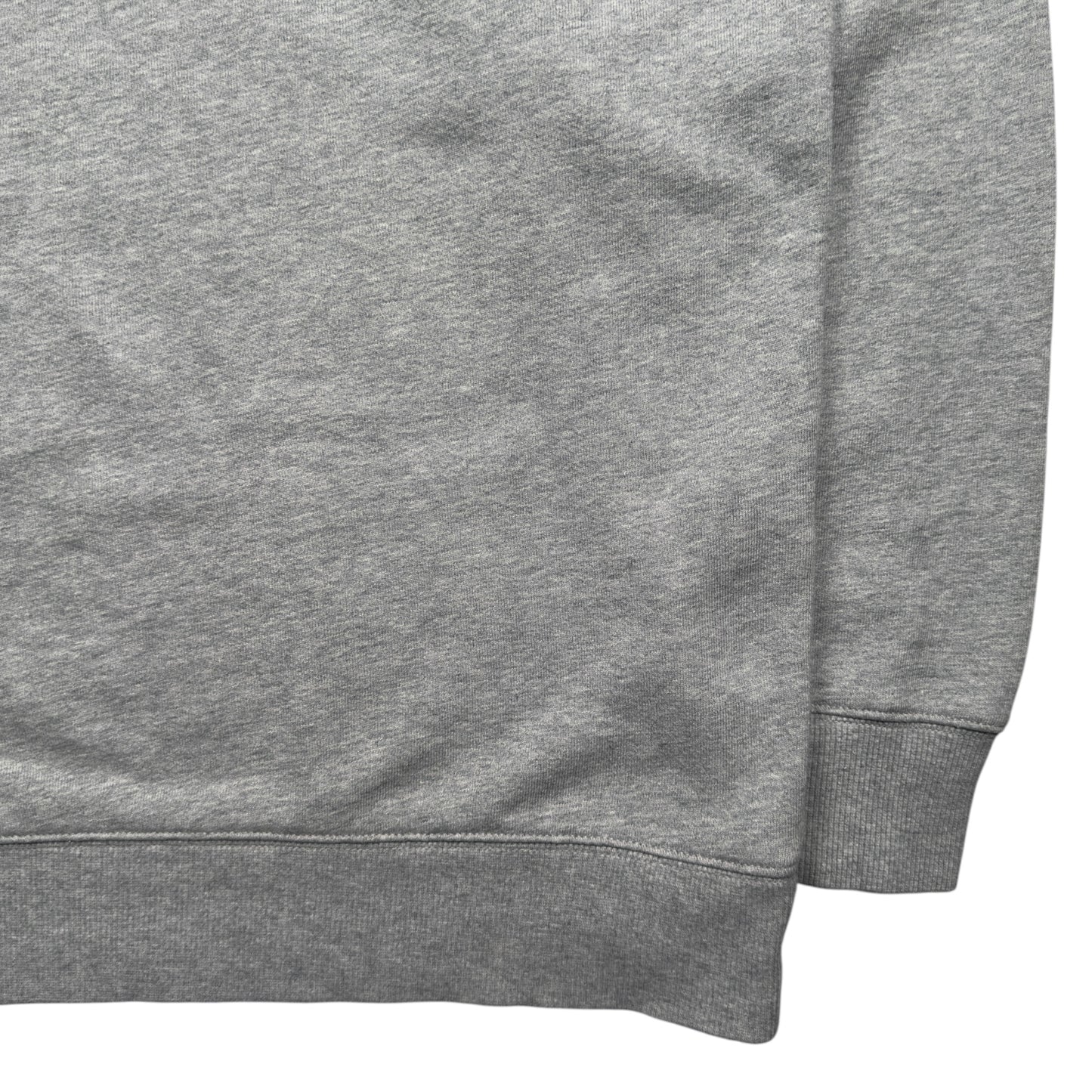 C.P. Company Diagonal Raised Fleece Crewneck Sweater - Grey