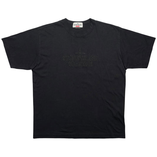 A/W 20 Stone Island X Supreme T-Shirt - Black