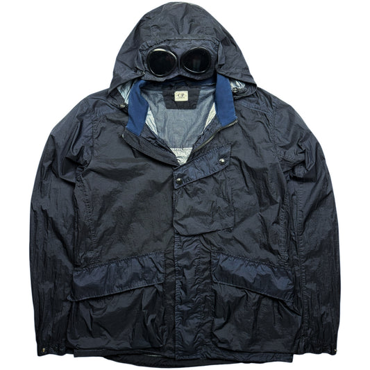 C.P. Company Nyfoil Goggle Jacket - Navy