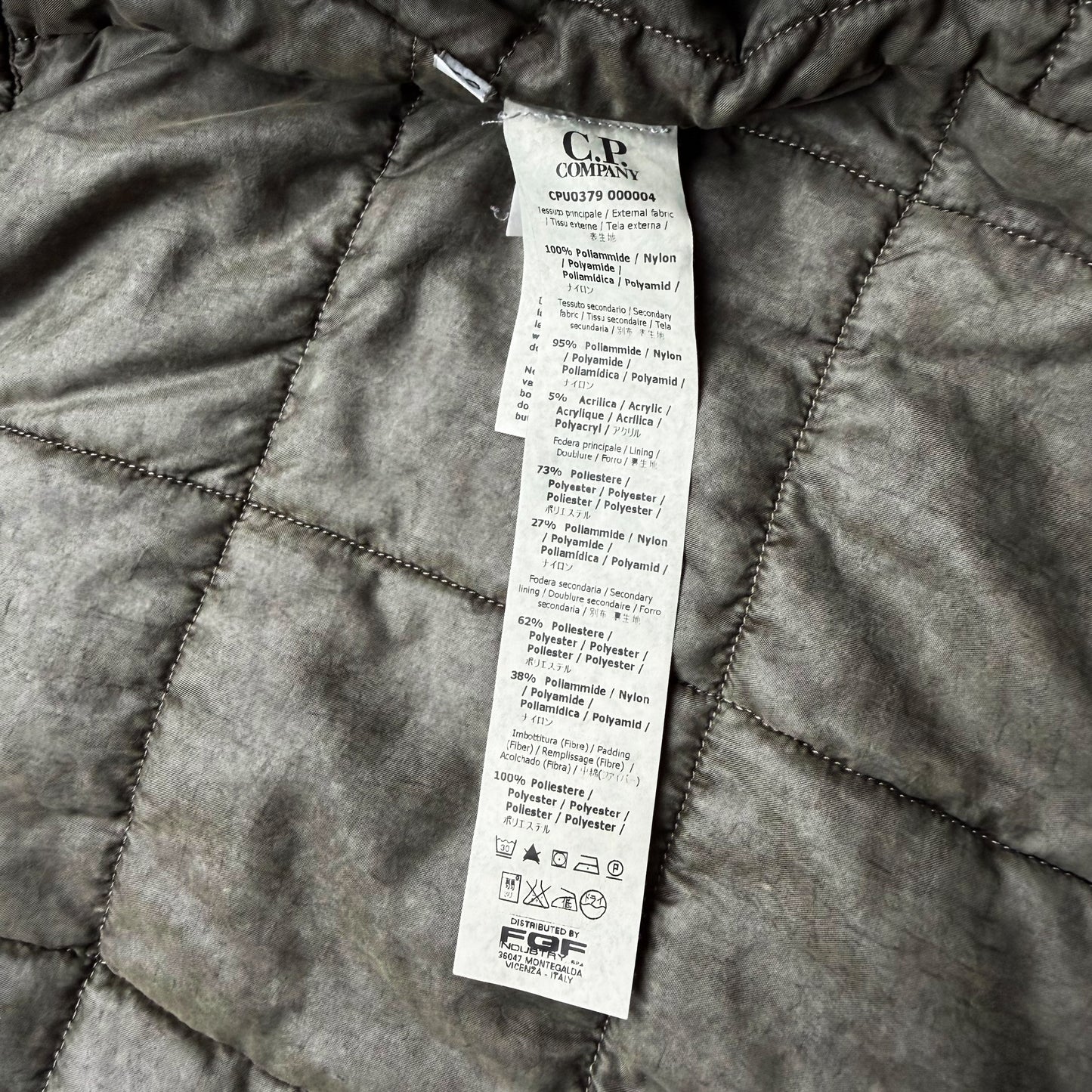 C.P. Company Frosted Nylon Goggle Jacket