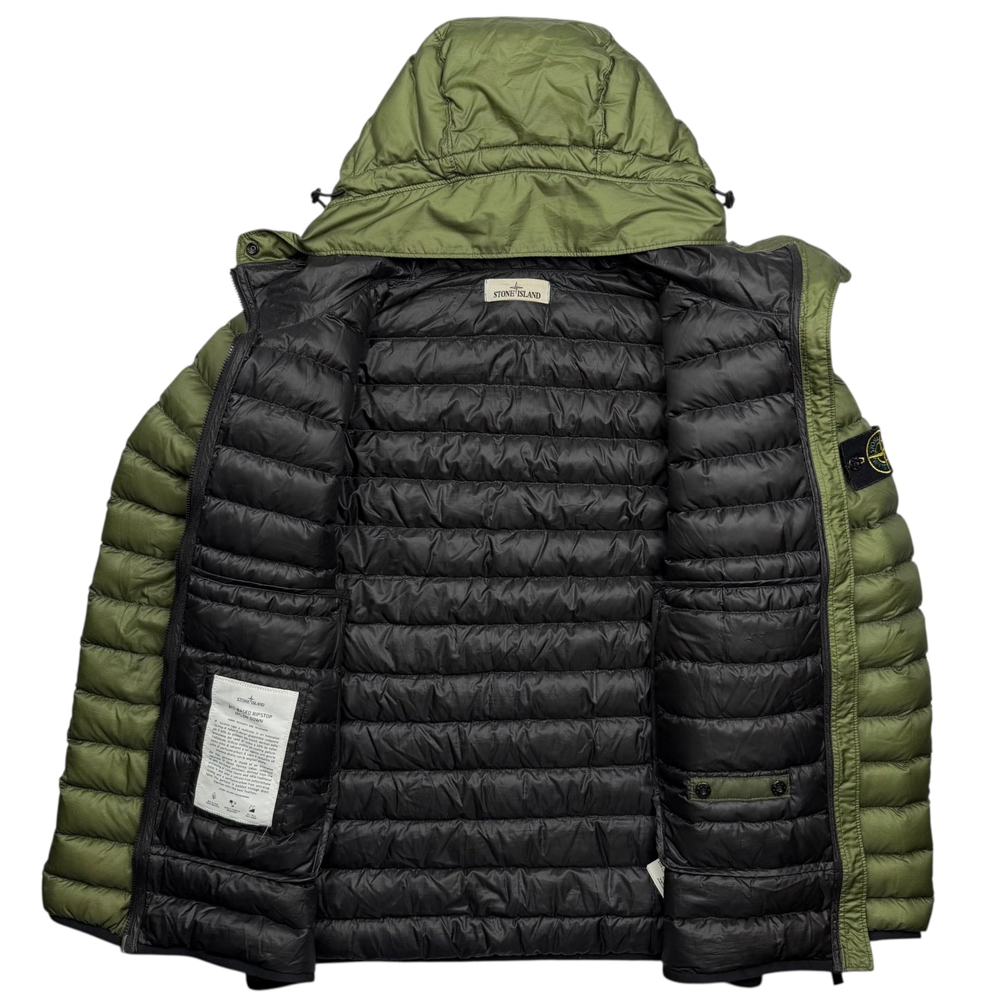 S/S 22 Stone Island Bio Based Ripstop Nylon Down