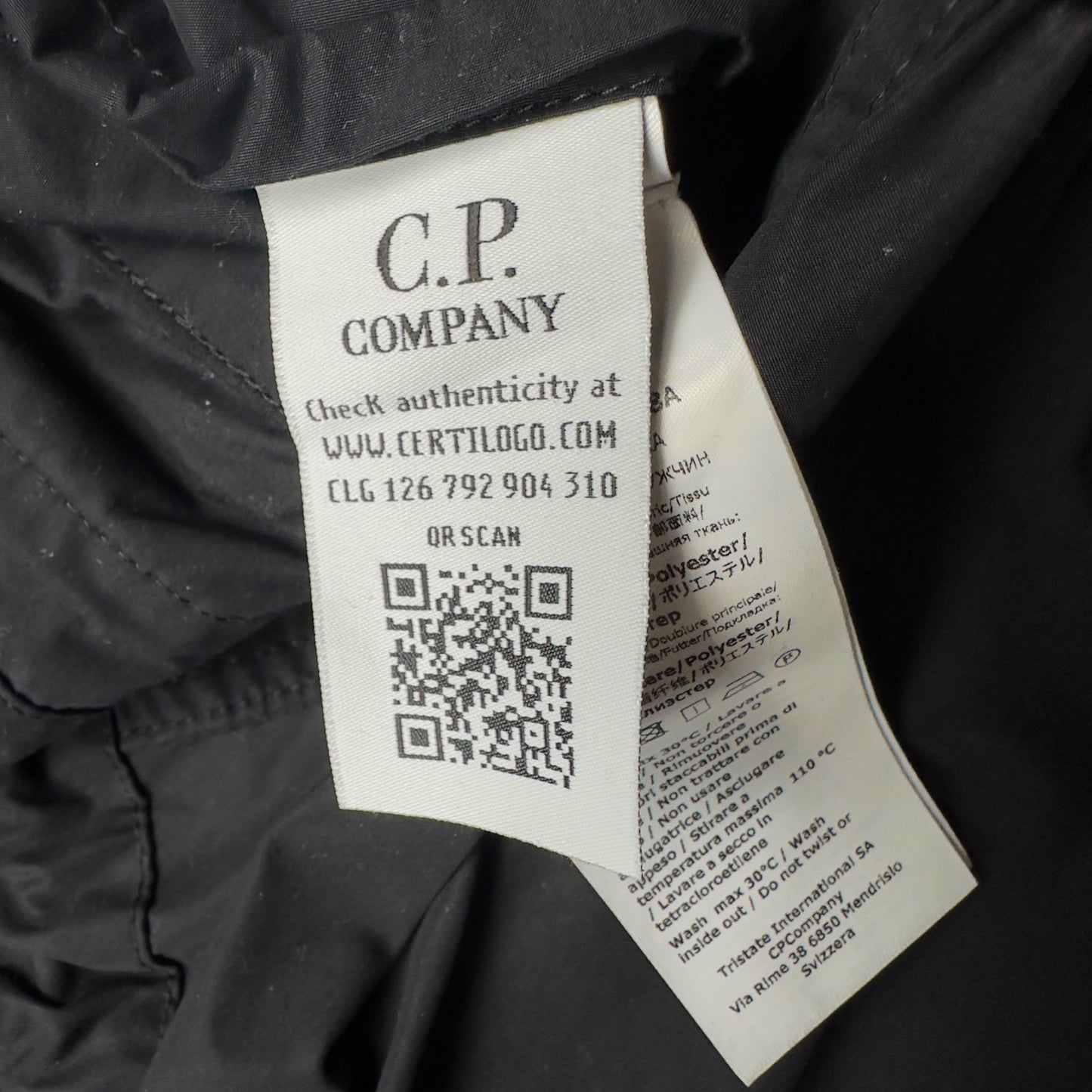 C.P. Company Memri Parka Jacket - Black