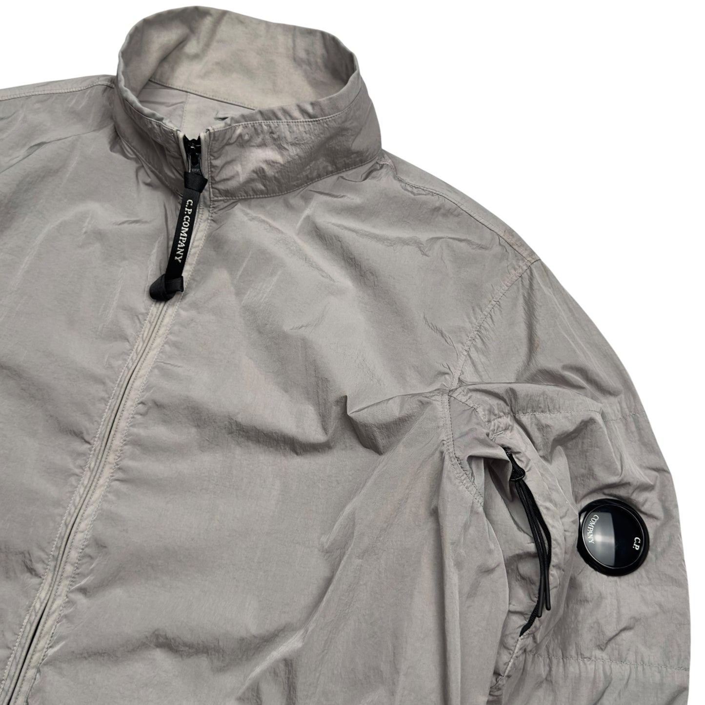 C.P. Company Chrome Bomber Jacket - Grey