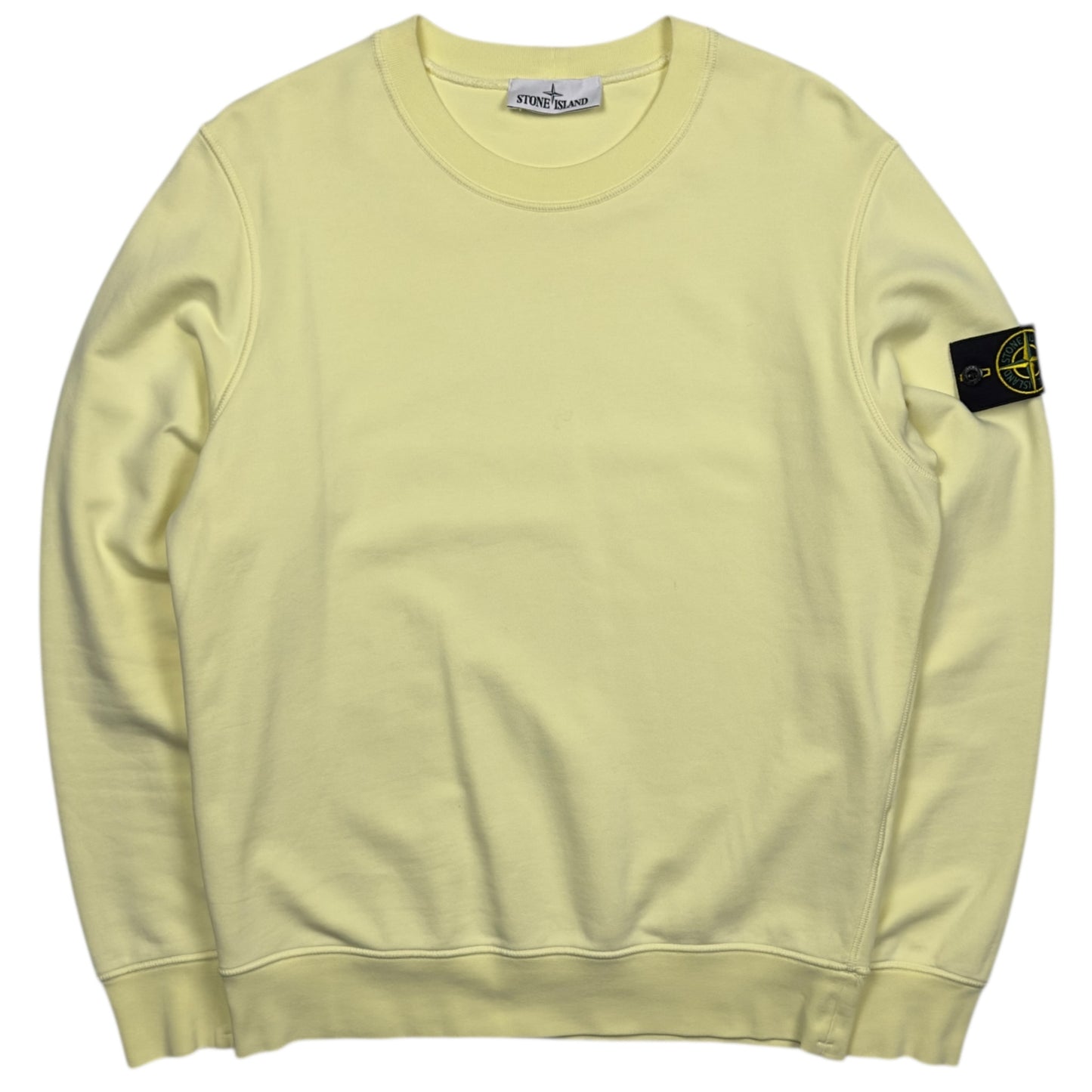 S/S 21 Stone Island Crewneck Sweater - Yellow