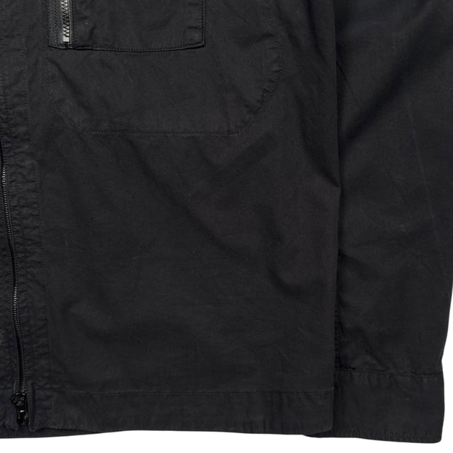 C.P. Company Metropolis Garbadine Overshirt - Black