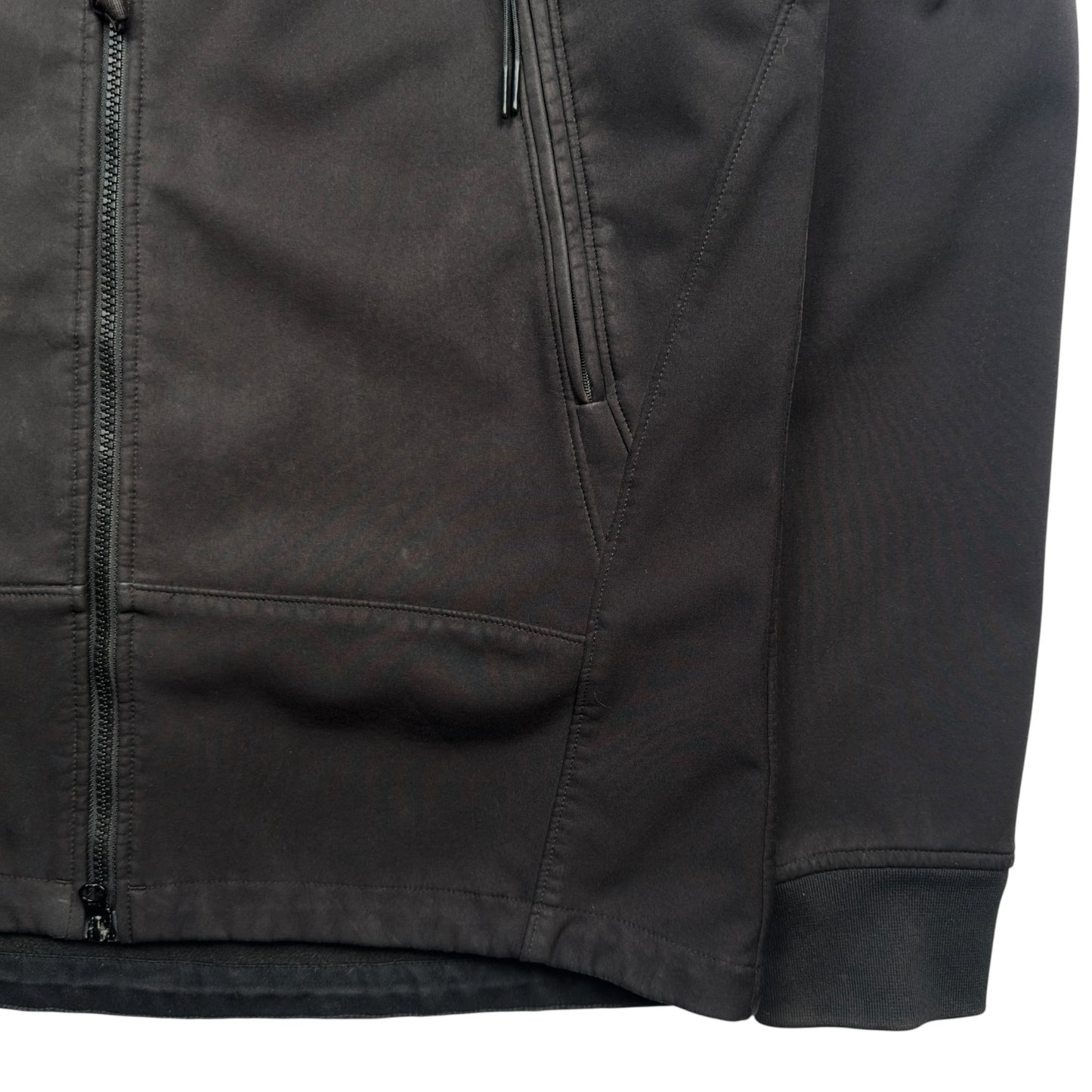 C.P. Company Soft Shell Goggle Jacket - Black