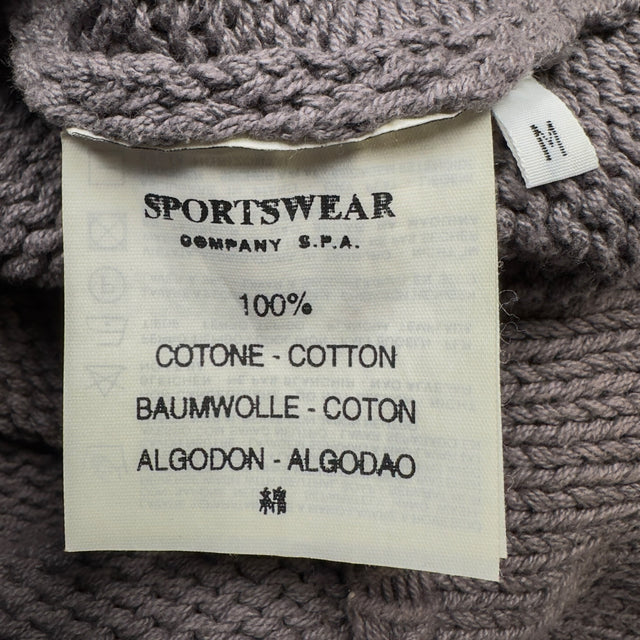 S/S 00 Stone Island Heavy Knitted Quarter Zip