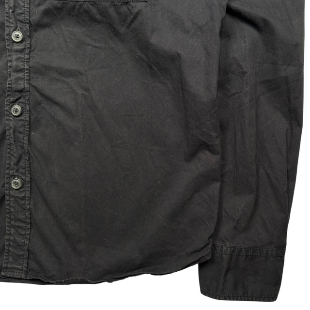 C.P. Company Gabardine Overshirt - Black