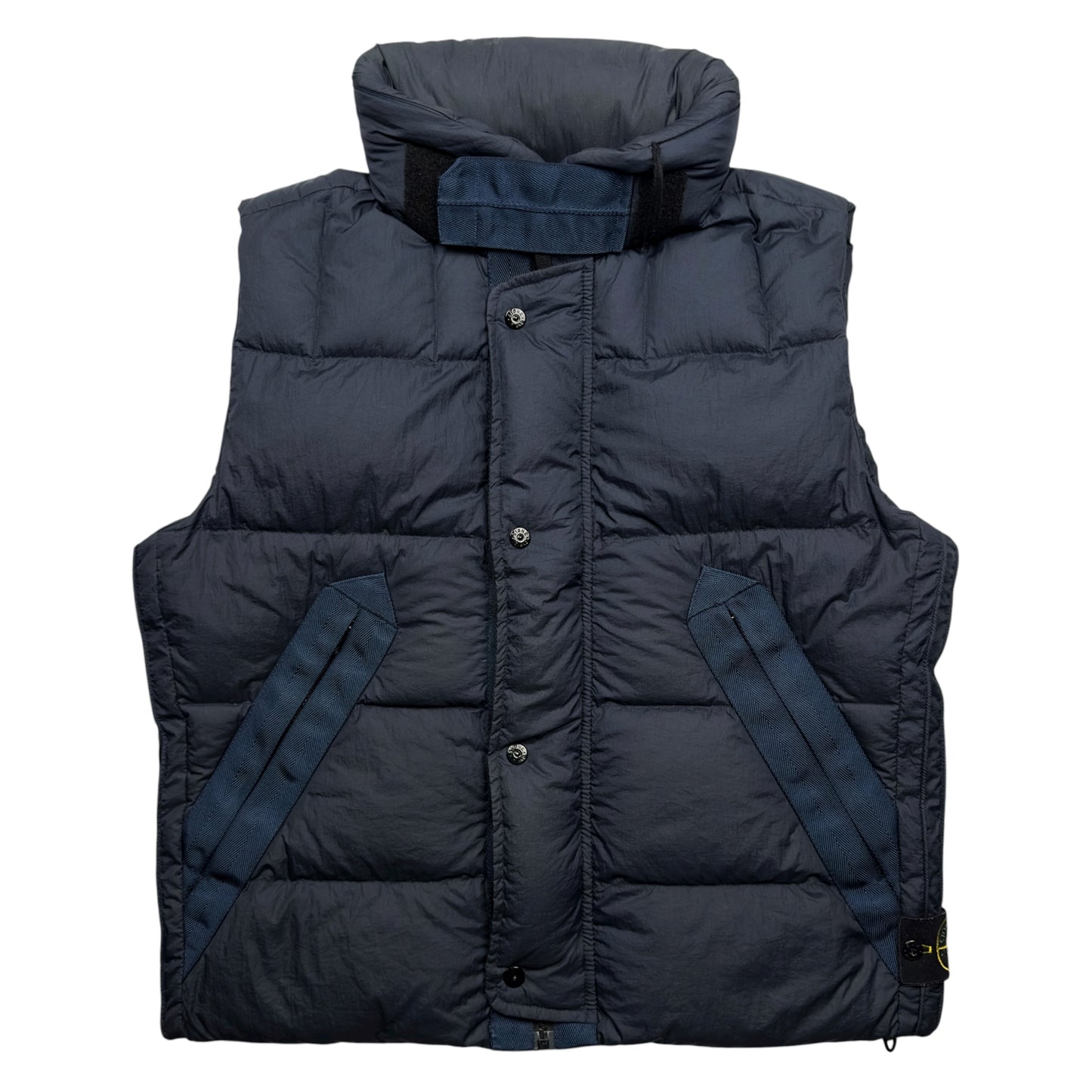A/W 10 Stone Island Opaque Nylon Tela Down Puffer Gilet