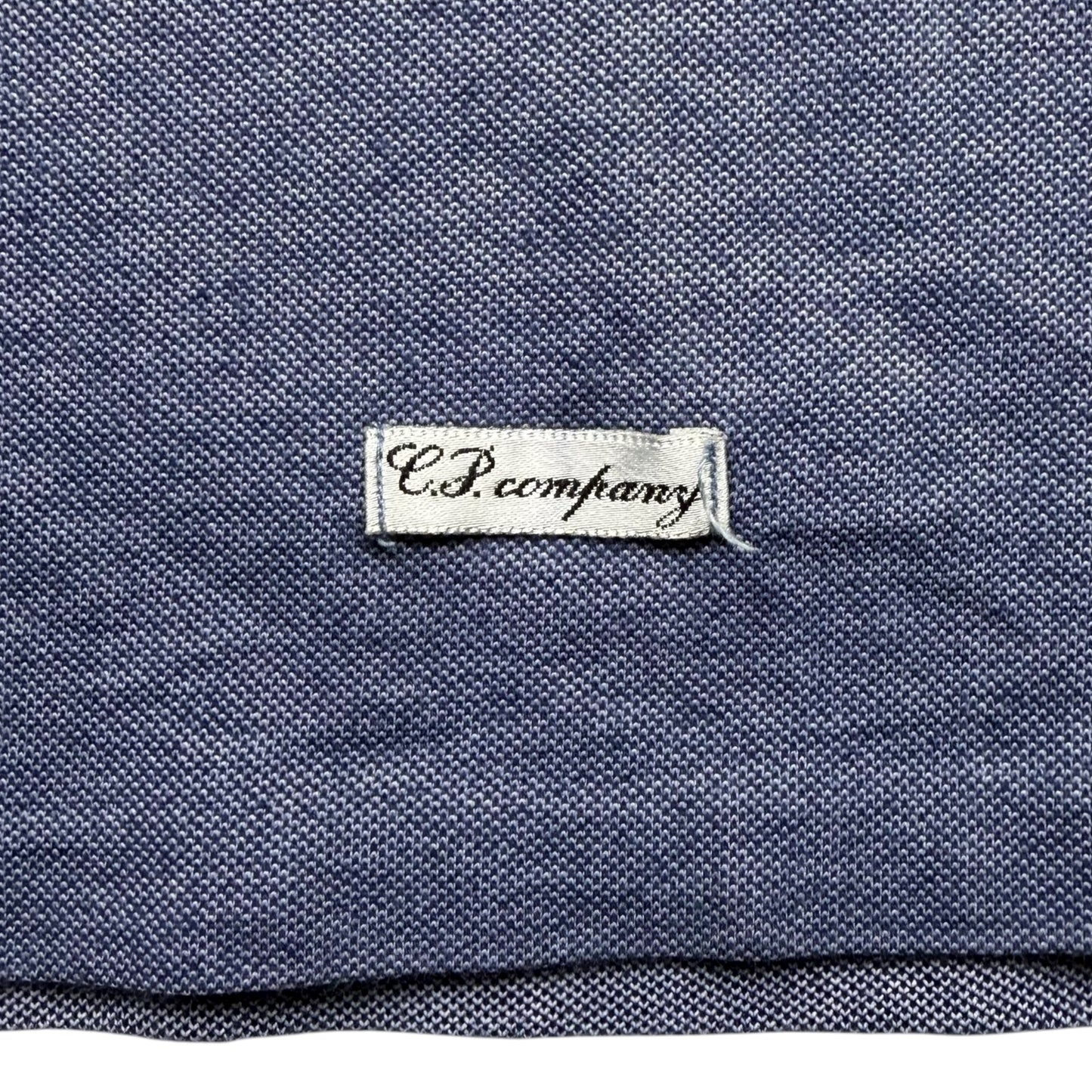 80's C.P. Company Floral Print Vintage Polo Shirt