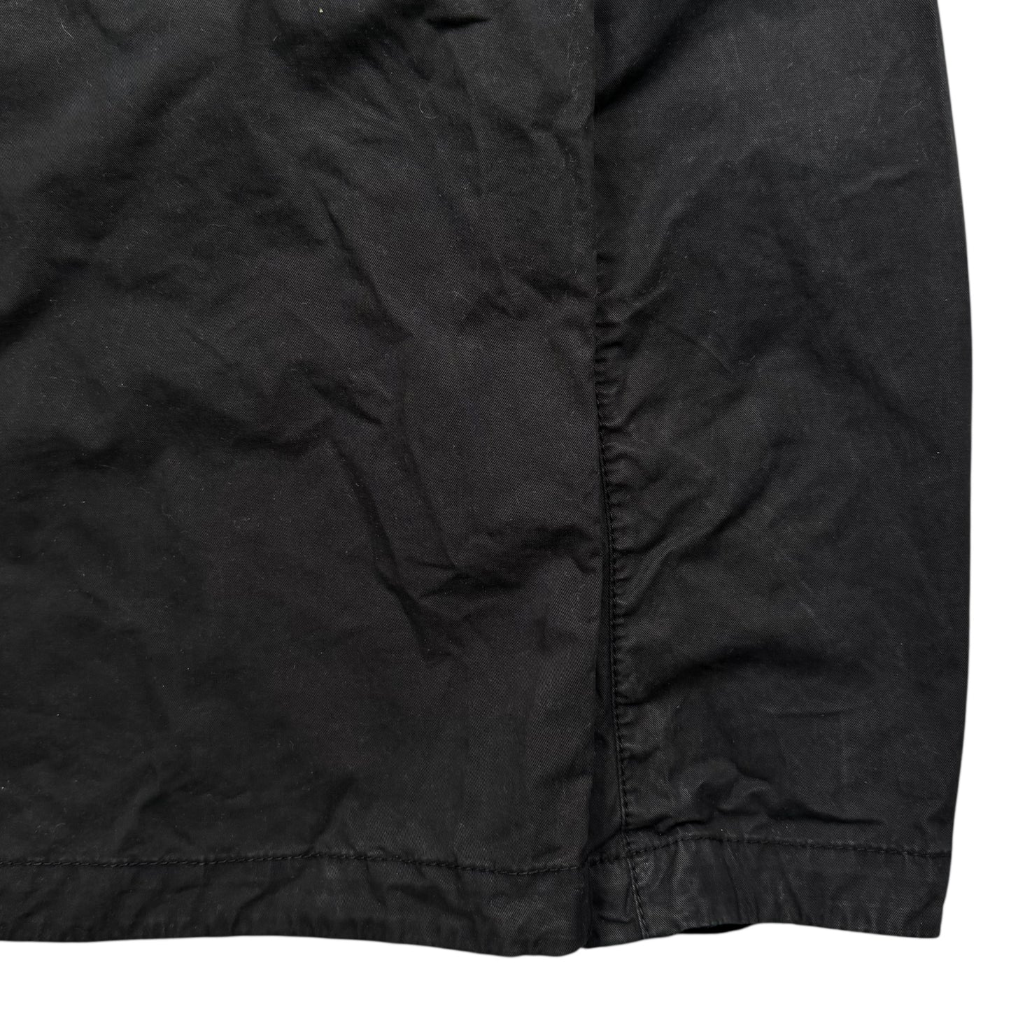 A/W 23 Stone Island Cotton Pocket Overshirt Jacket - Black