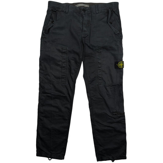 S/S 12 Stone Island Cargo Trousers - Black
