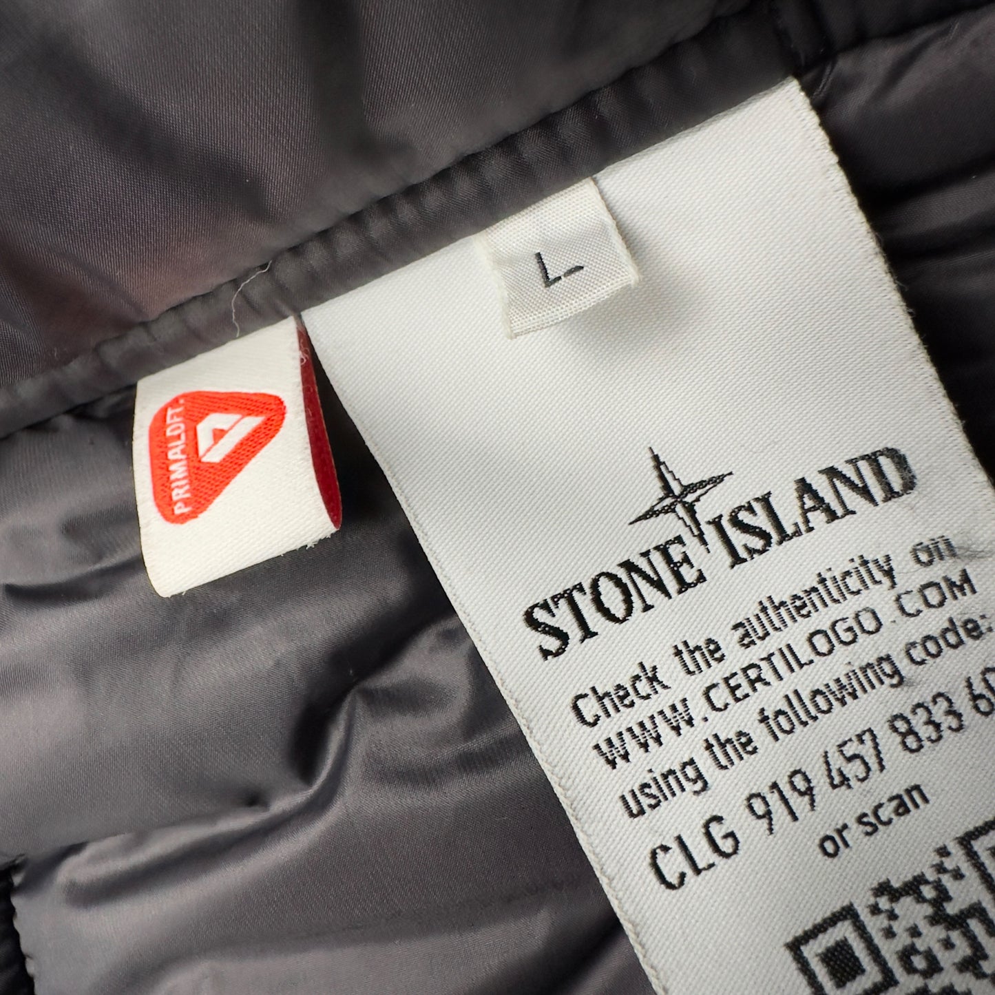 A/W 18 Stone Island David TC with Primaloft Jacket - Navy