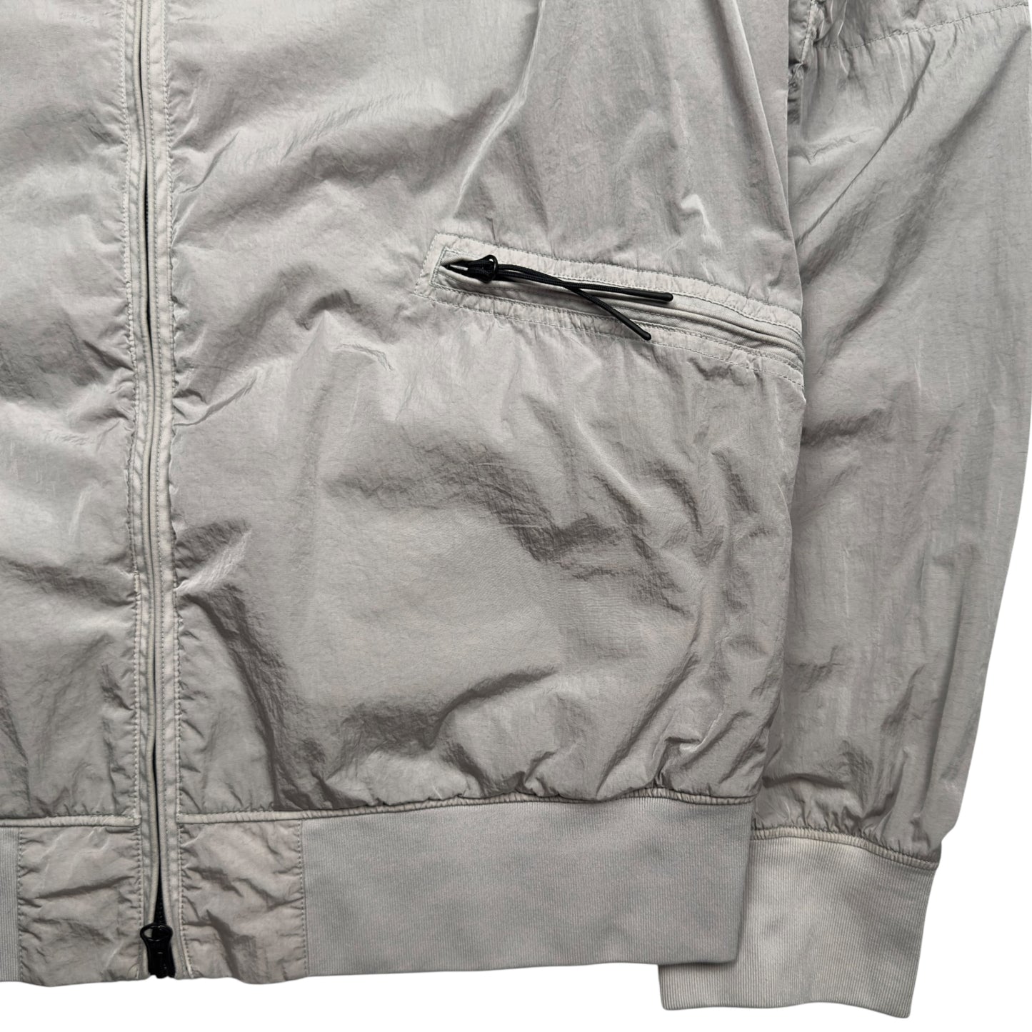C.P. Company Chrome Bomber Jacket - Grey