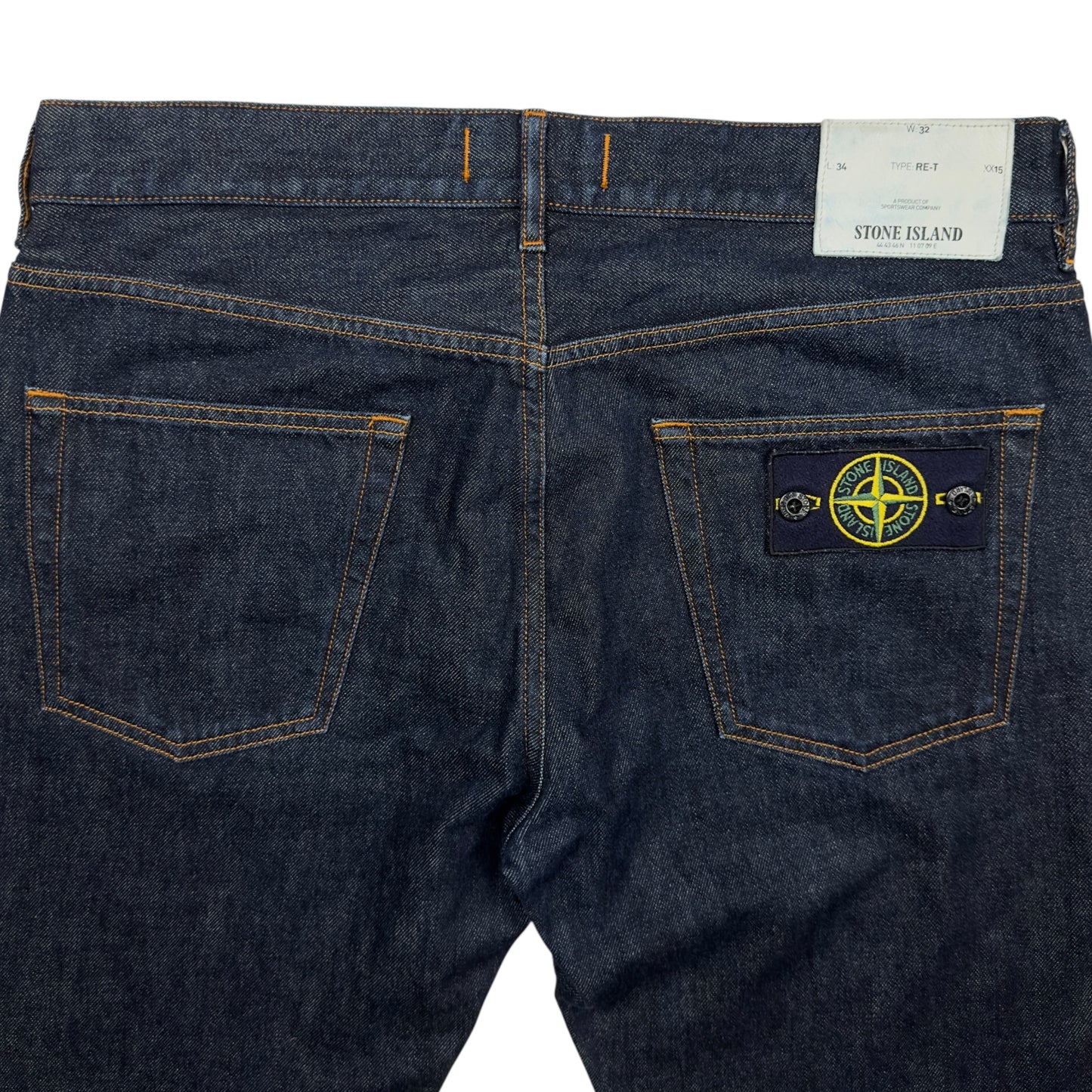 A/W 13 Stone Island Dark Wash Jeans