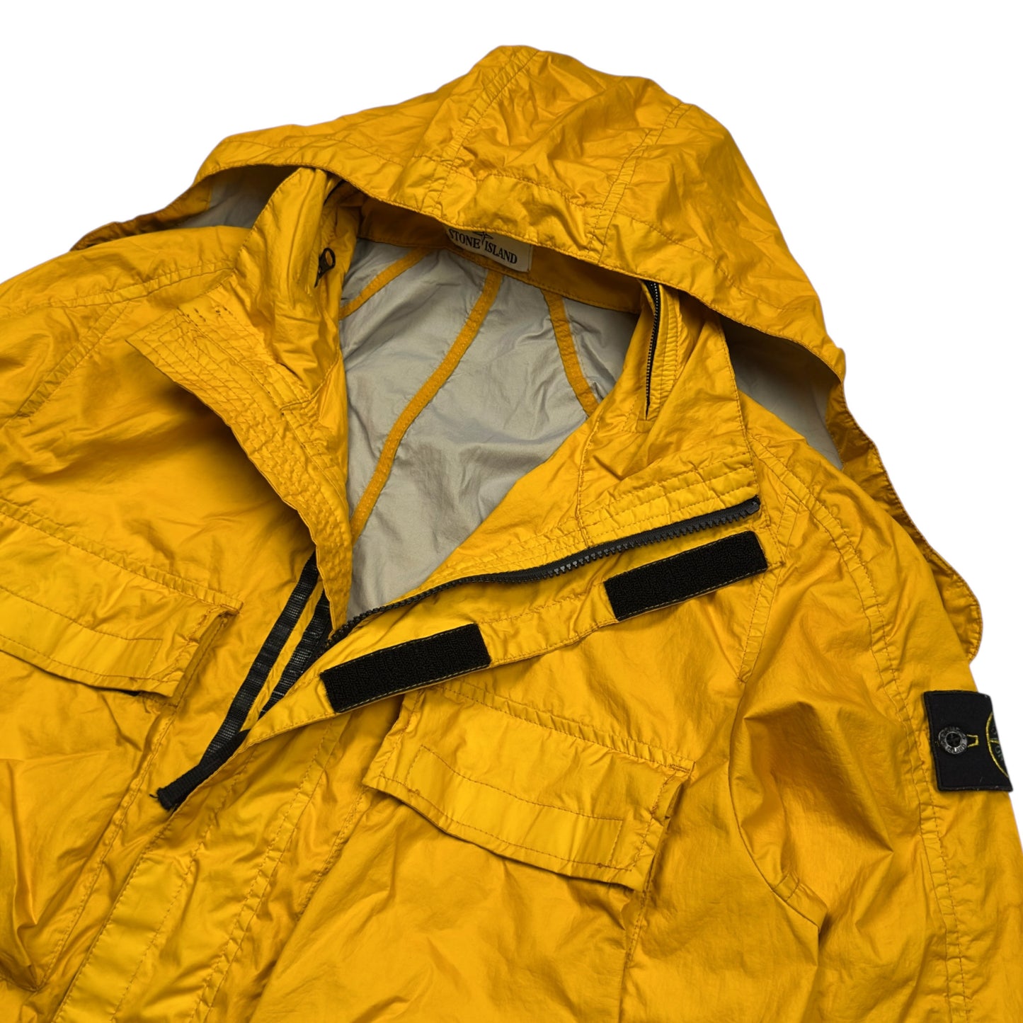 S/S 18 Stone Island Membrana 3L TC Jacket - Yellow