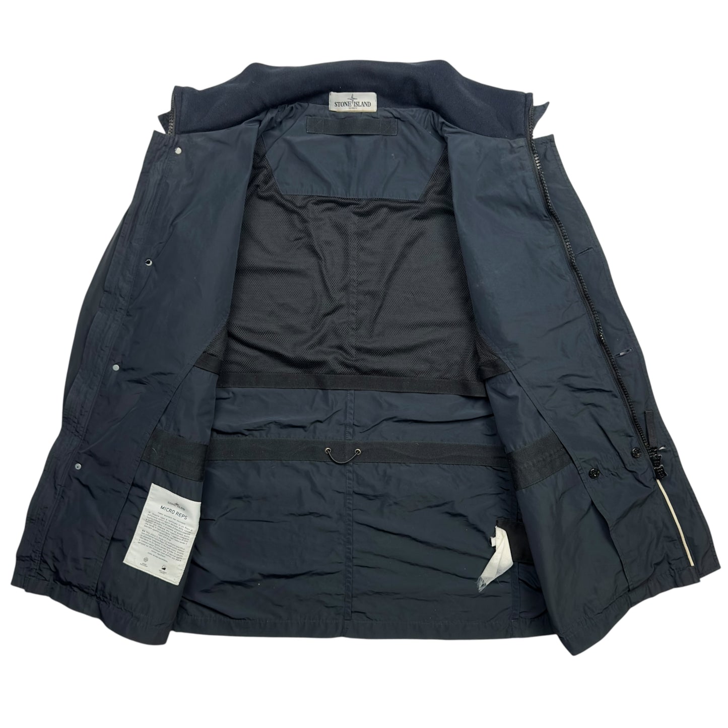 Stone Island Micro Reps Field Jacket - Navy