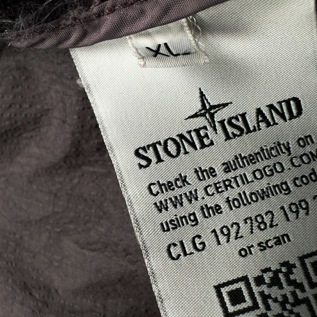 S/S 19 Stone Island Nylon Metal Watro Ripstop Windbreaker Jacket - Purple