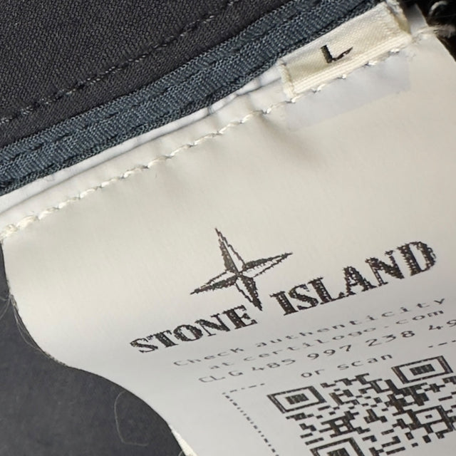 S/S 25 Stone Island Diagonal Linen Ghost Field Jacket