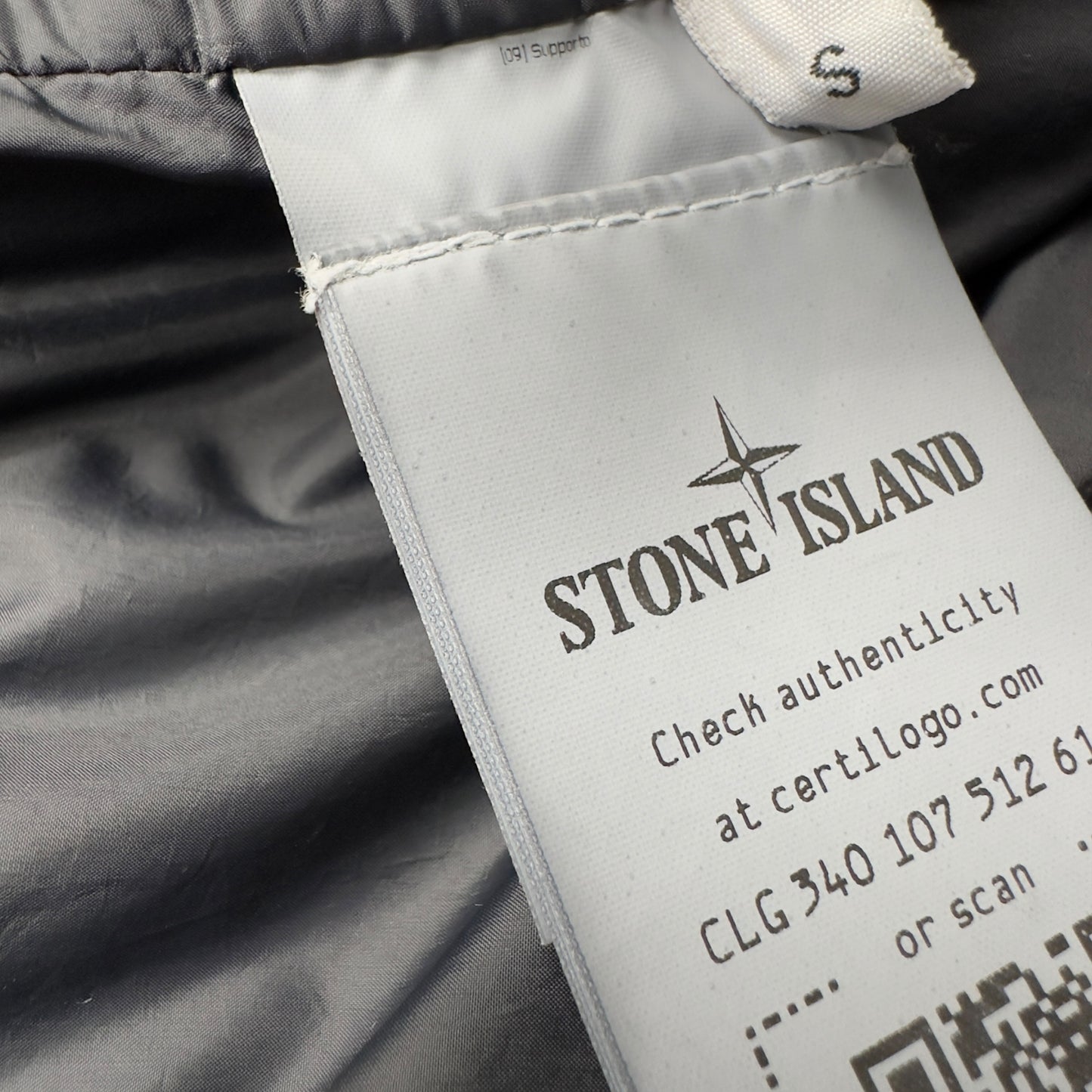 A/W 22 Stone Island Opaque Nylon Twill Down-TC Puffer Jacket - Black