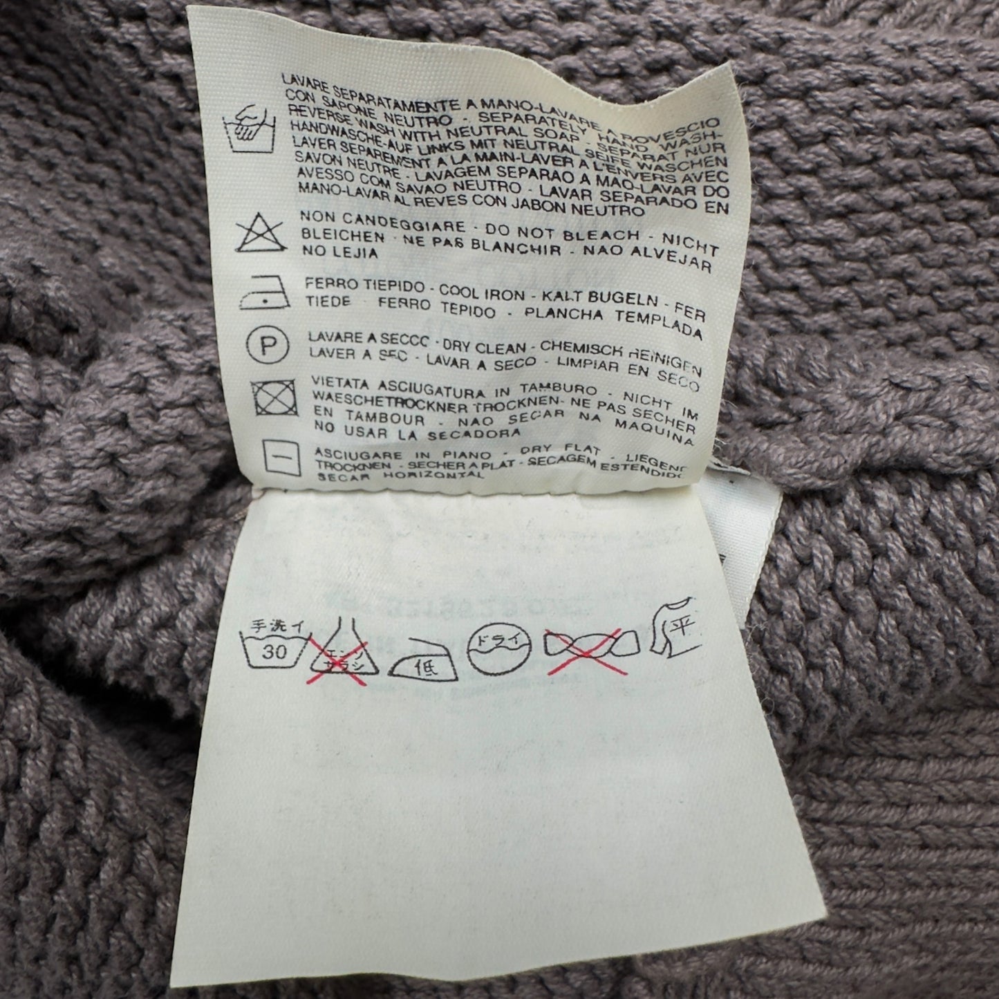 S/S 00 Stone Island Heavy Knitted Quarter Zip