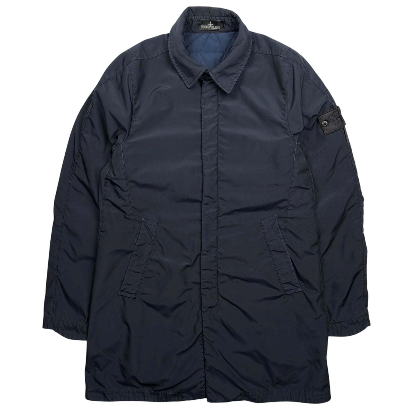 A/W 15 Stone Island Shadow Project Car Coat - Navy