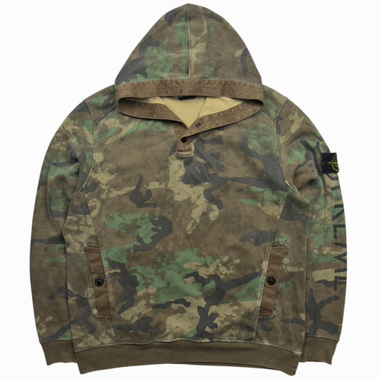 A/W 14 Stone Island X Supreme Camo Hoodie