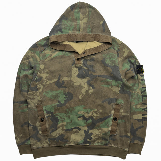 A/W 14 Stone Island X Supreme Camo Hoodie