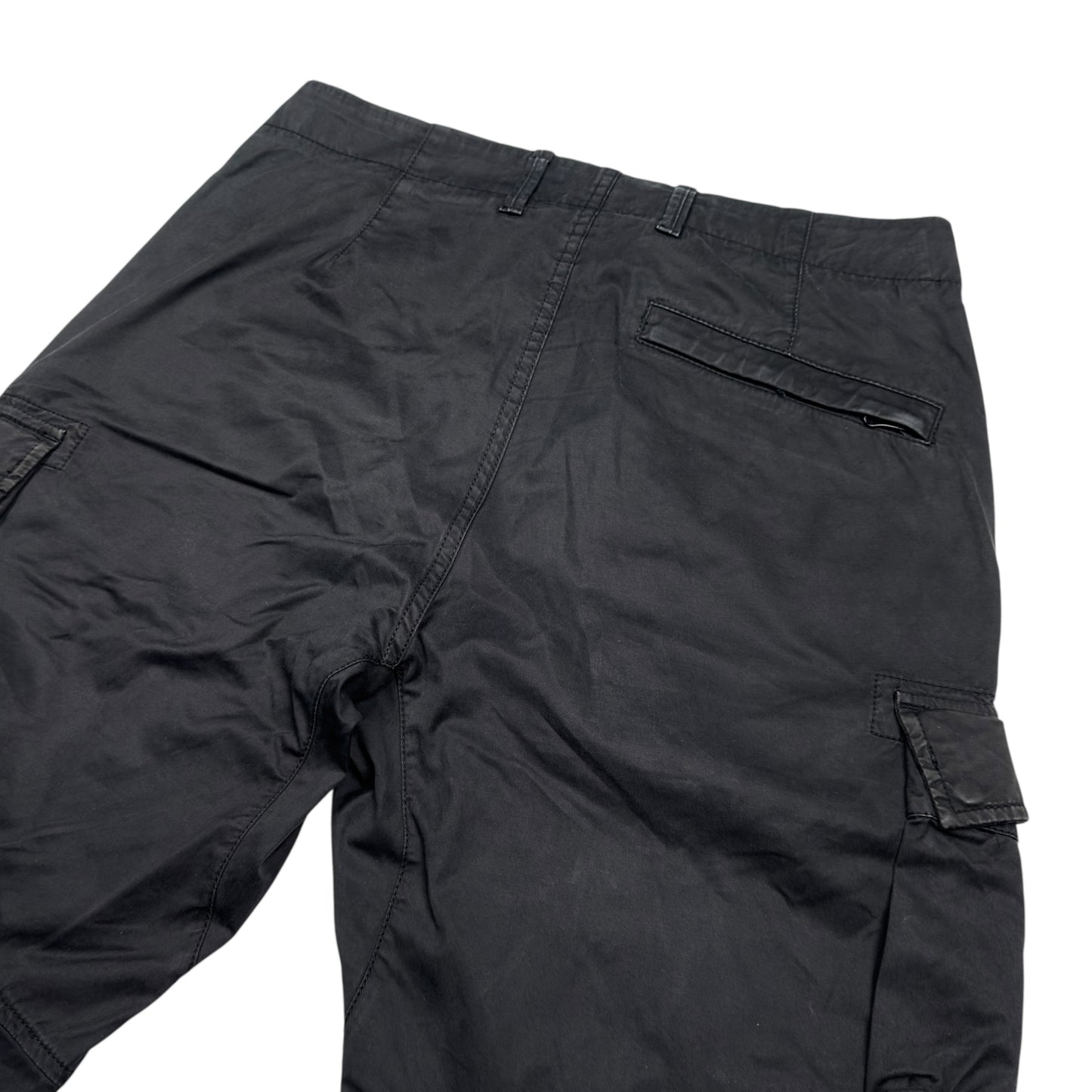 S/S 21 Stone Island Cargo Trousers - Black