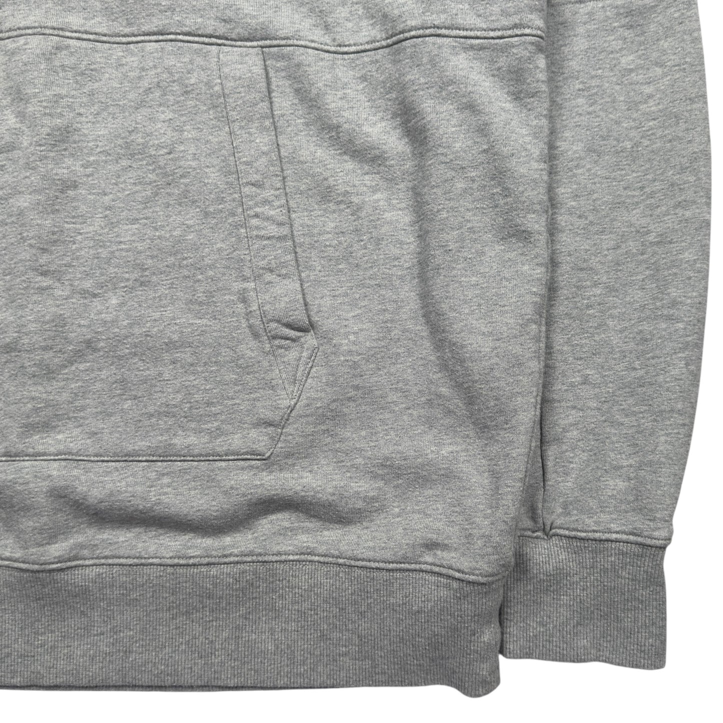 C.P. Company Diagonal Fleece Lens Hoodie - Grey