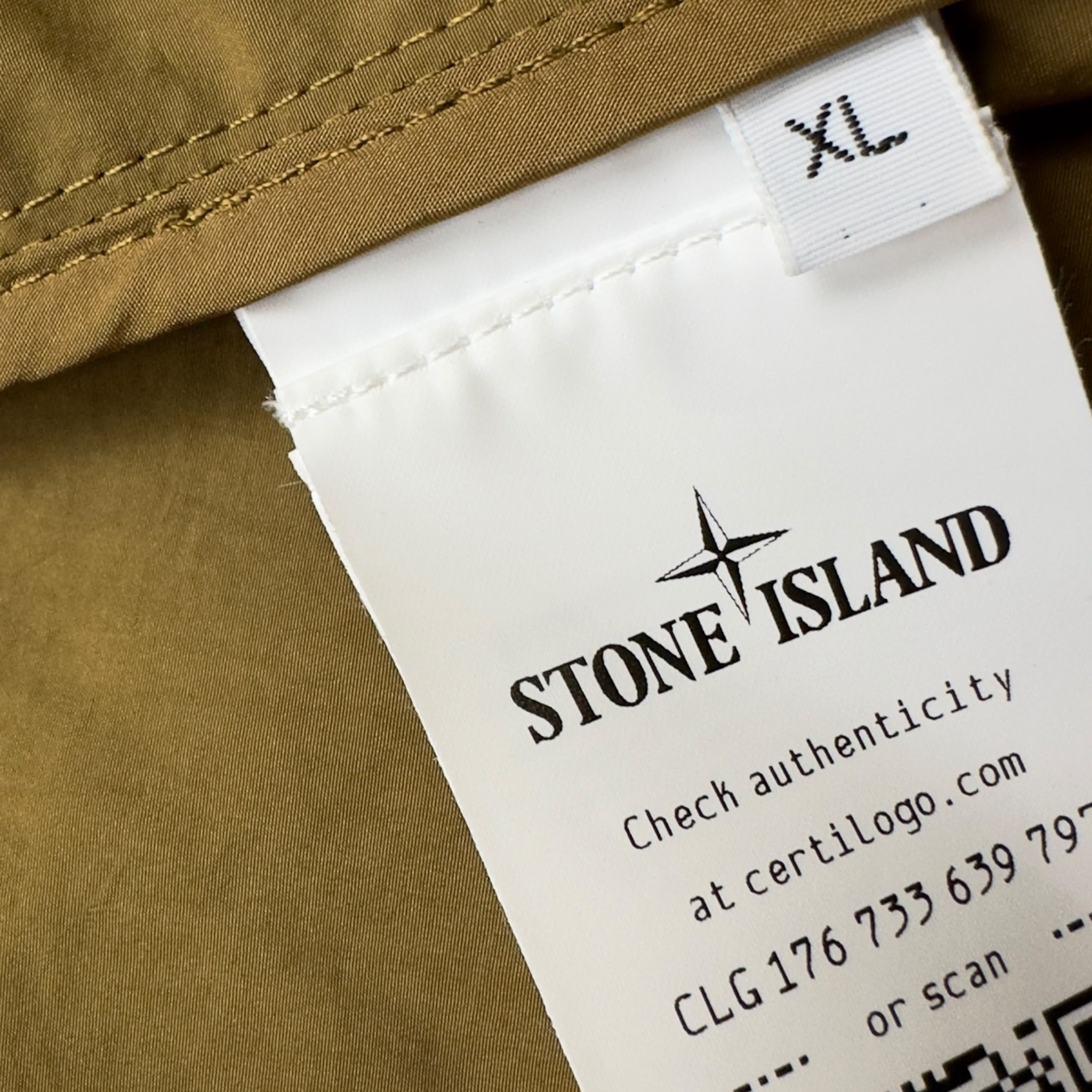 S/S 23 Stone Island Hyper Dense Nylon Raso Hooded Jacket – Dans