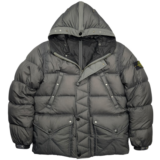 A/W 10 Stone Island Opaque Nylon Down Reversible Puffer Jacket