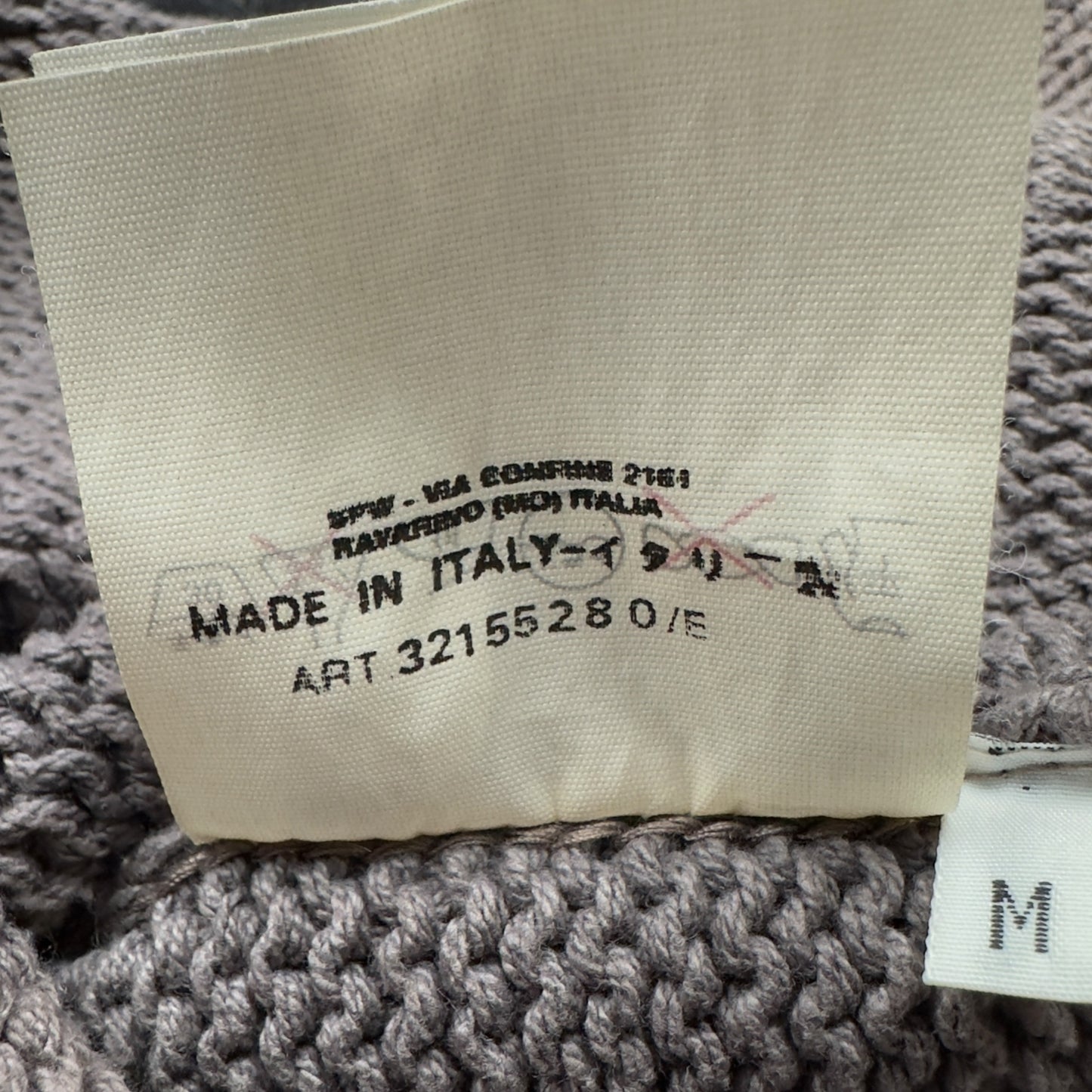 S/S 00 Stone Island Heavy Knitted Quarter Zip