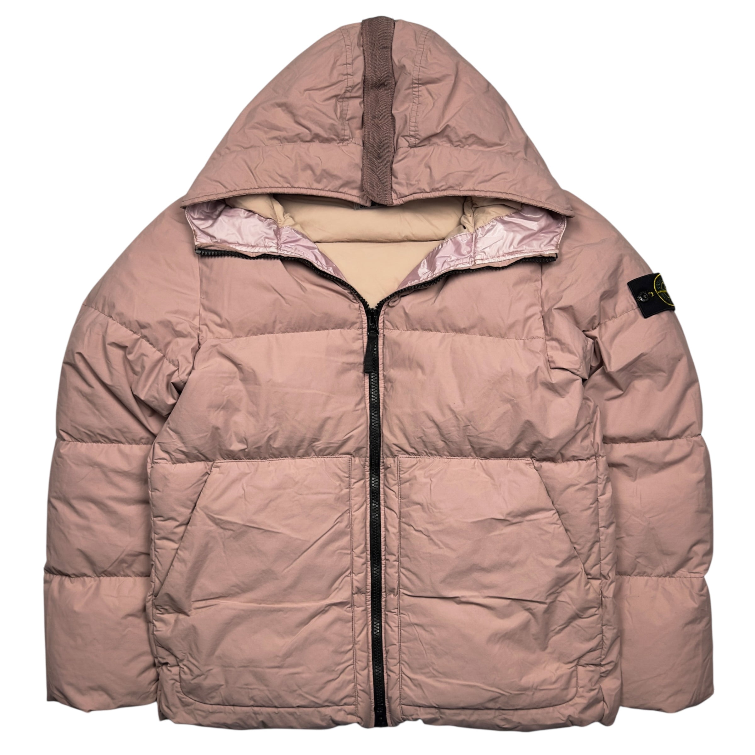 ジャケット・アウター stone  22ss NASLAN LIGHT WATR A/W 22 Stone Island Naslan Light Watro Down TC - Dusty Pink – Dans