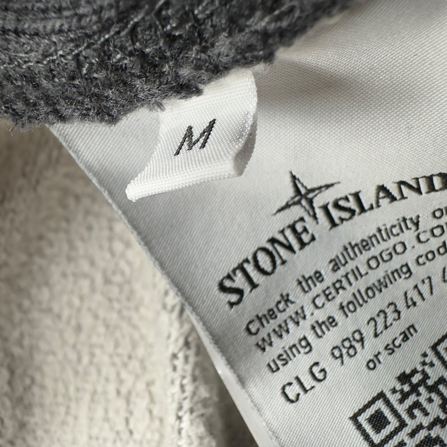 A/W 16 Stone Island Full Zip Hoodie - Dark Grey