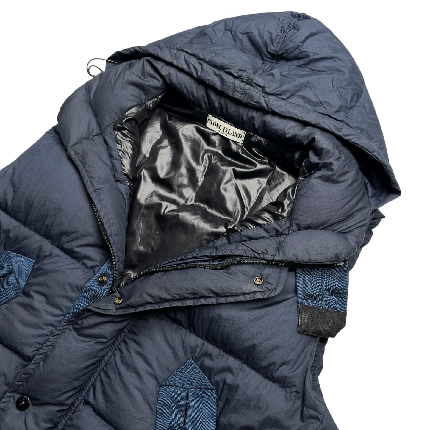 A/W 10 Stone Island Opaque Nylon Tela Down Puffer Gilet