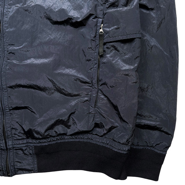 S/S 16 Stone Island Nylon Metal Tyvek Shield Jacket - Navy