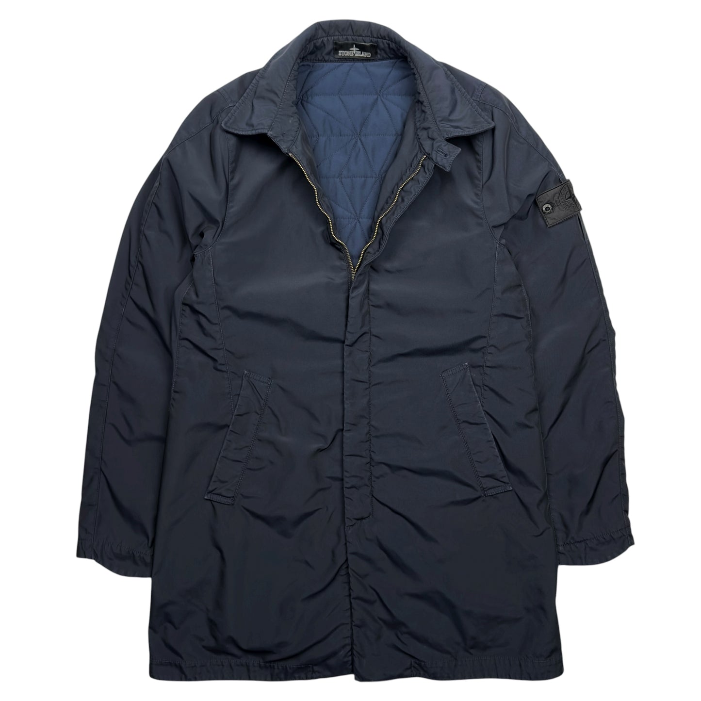 A/W 15 Stone Island Shadow Project Car Coat - Navy