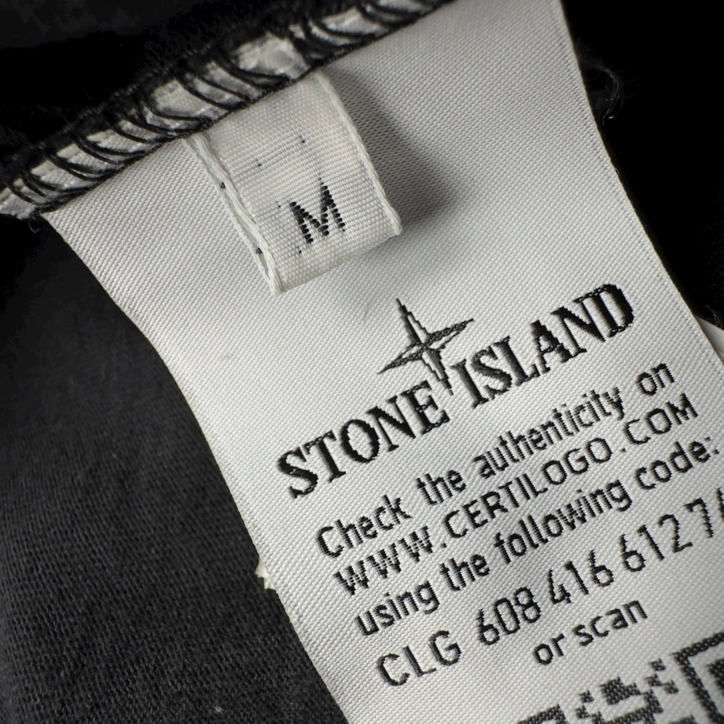 A/W 20 Stone Island X Supreme T-Shirt - Black