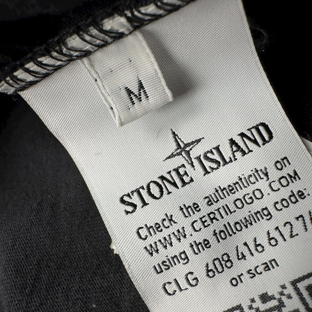 A/W 20 Stone Island X Supreme T-Shirt - Black