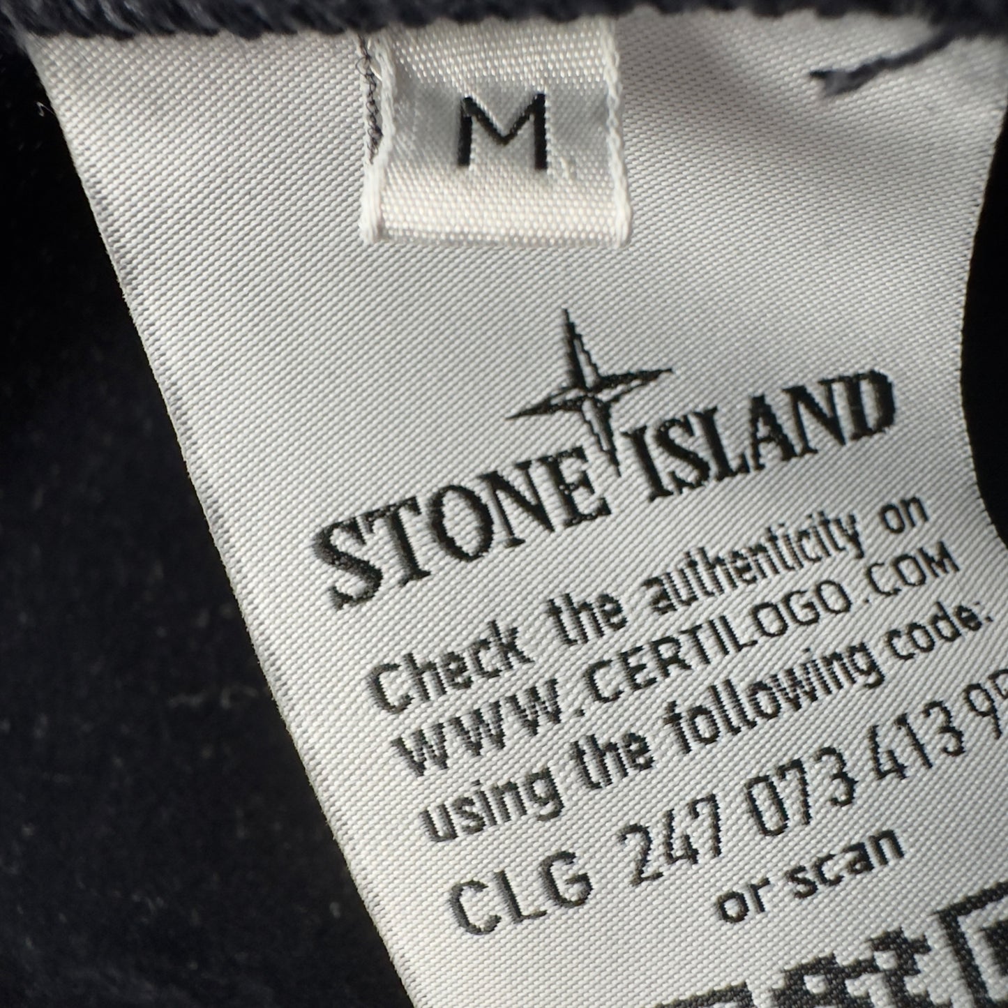 A/W 19 Stone Island Lamy Flock Overshirt - Navy