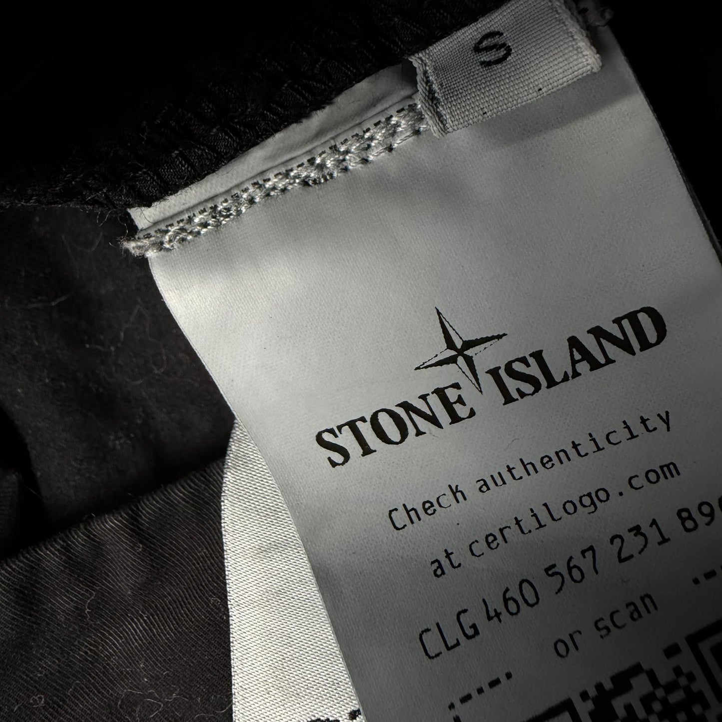 A/W 23 Stone Island Cotton Pocket Overshirt Jacket - Black