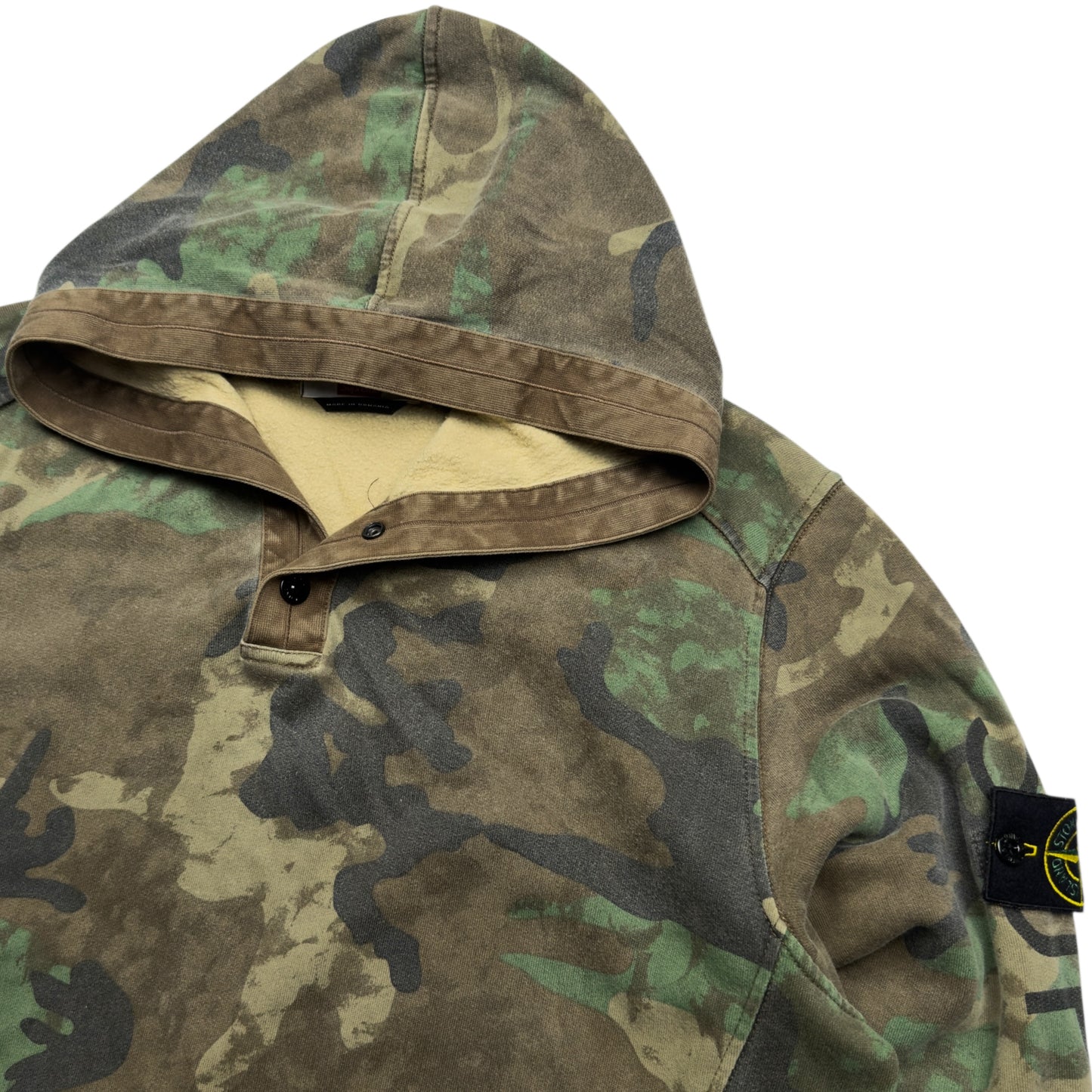 A/W 14 Stone Island X Supreme Camo Hoodie