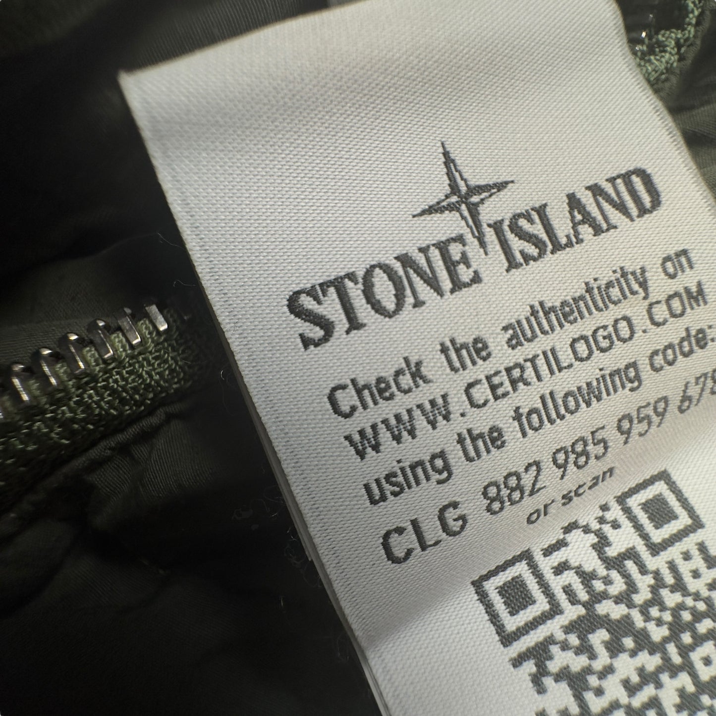 A/W 18 Stone Island Shadow Project Naslan Light 'Encase Panel' Down Jacket