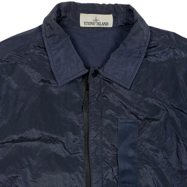 A/W 17 Stone Island Nylon Metal Overshirt - Navy