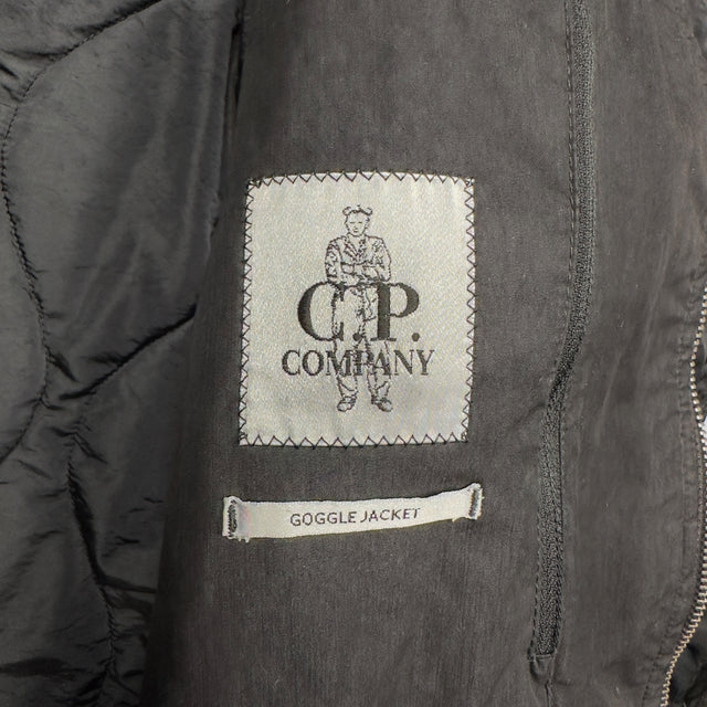 C.P. Company 50 Fili La Mille Goggle Jacket - Black