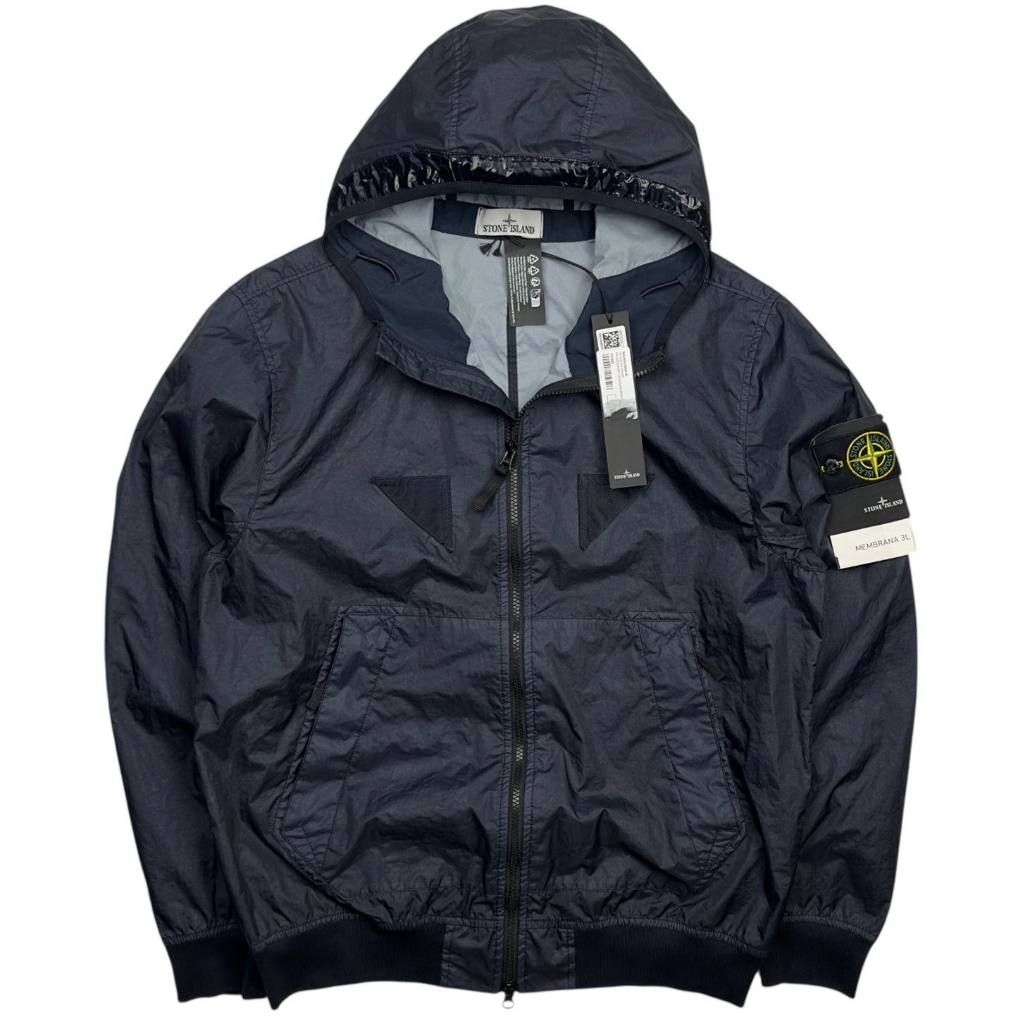 S/S 23 Stone Island Membrana 3L TC Jacket - Navy